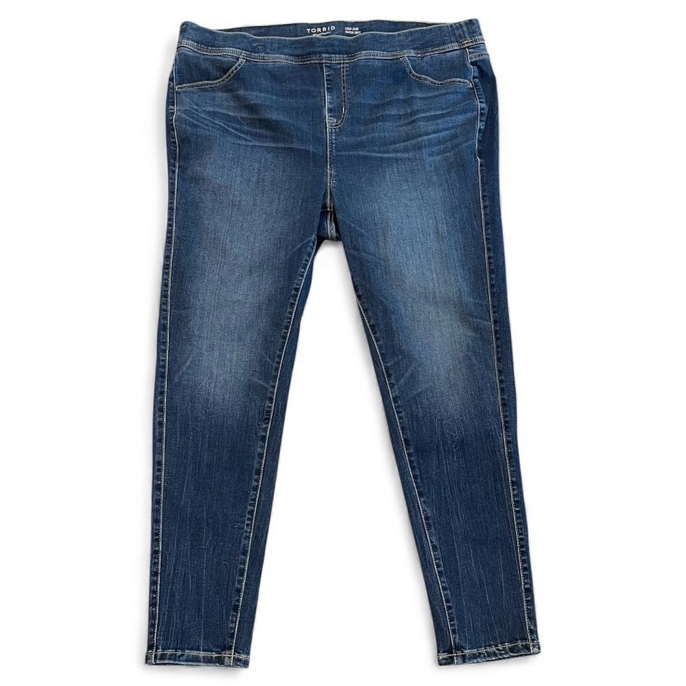 Torrid Pull On Feel the Fit Jeans Women's Jeggings Size 3R Plus Size